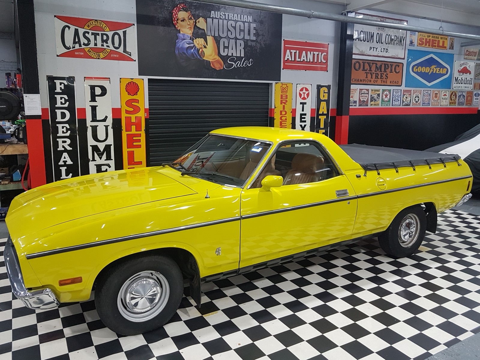 1978 FORD FALCON XC 3 SPEED AUTOMATIC UTE