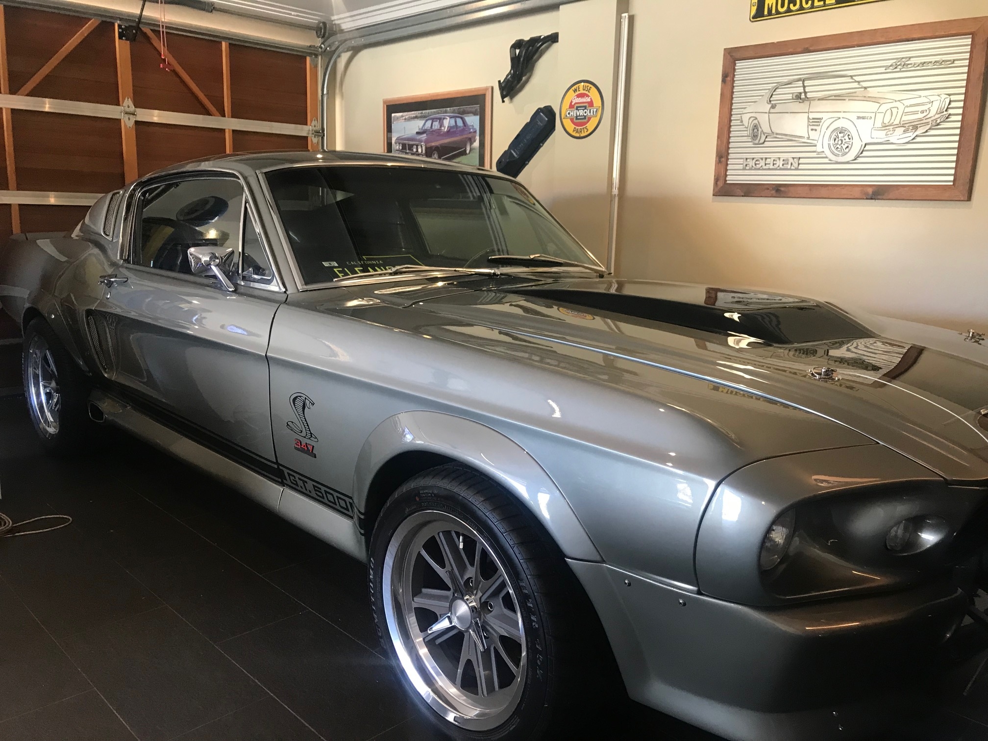 1967 FORD MUSTANG SHELBY GT500 ELEANOR 5 SPEED MANUAL FASTBACK