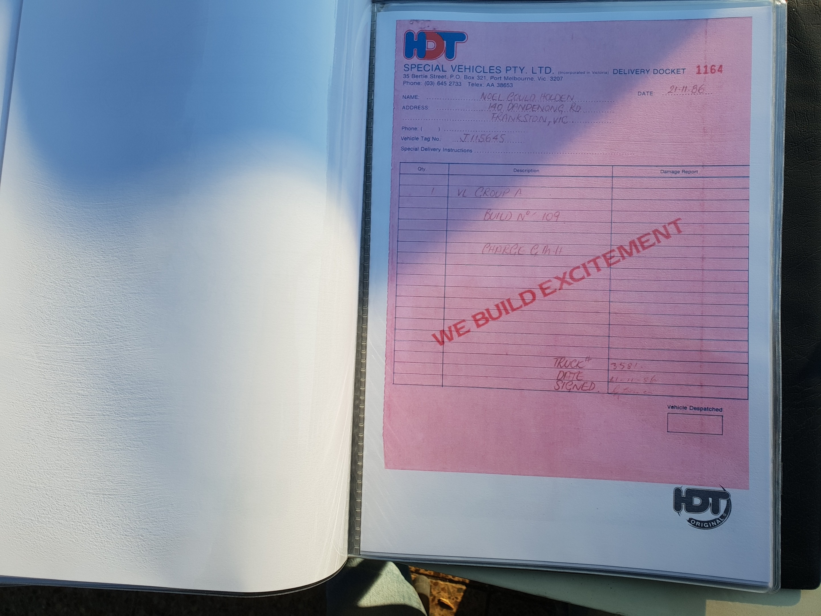 1986 HDT HOLDEN COMMODORE VL SS GROUP A 5 SPEED MANUAL SEDAN