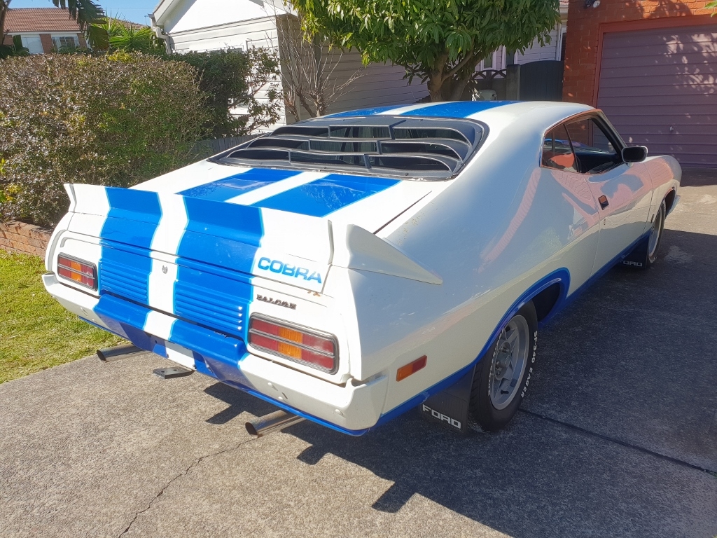 1978 FORD FALCON XC COBRA 4 SPEED MANUAL SEDAN