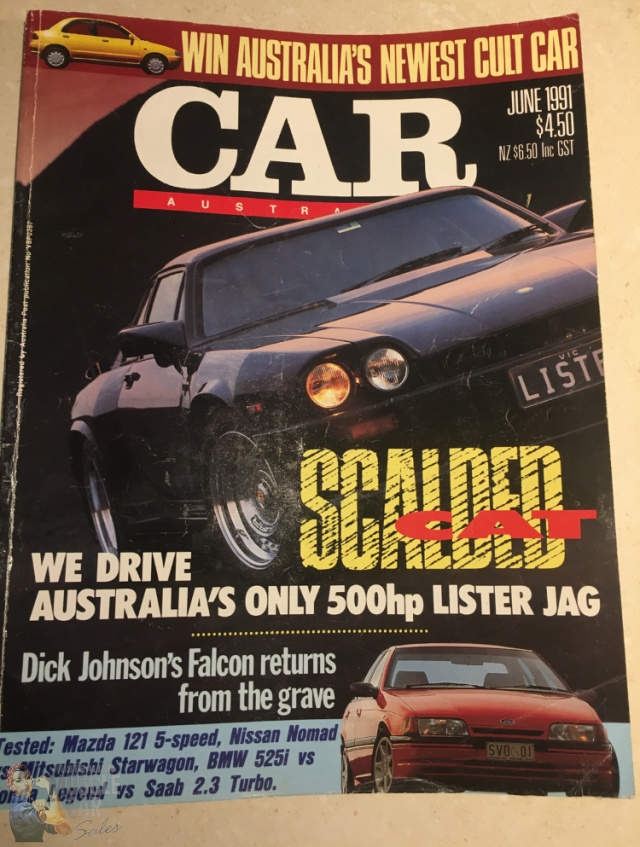 1991 FORD FALCON S EA DICK JOHNSON RACING 5 SPEED MANUAL SEDAN