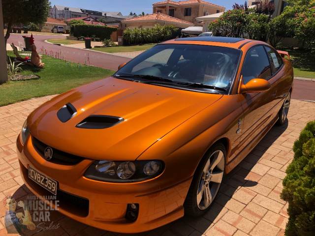 2005 HOLDEN MONARO CV8Z 4 SPEED AUTOMATIC COUPE