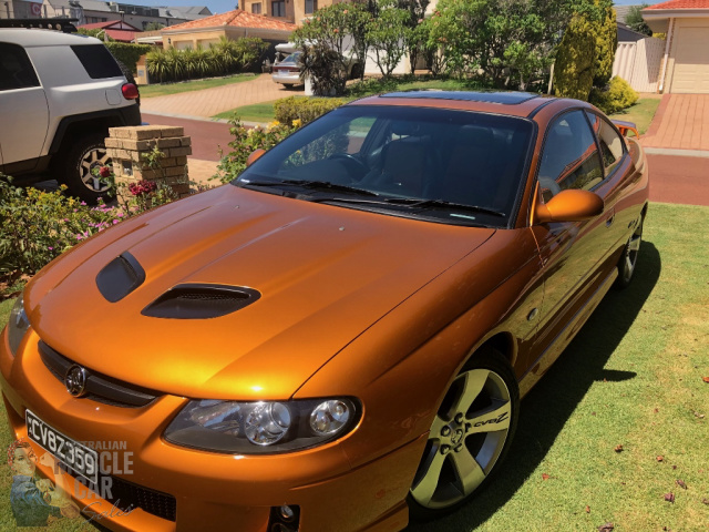 2005 HOLDEN MONARO CV8Z 4 SPEED AUTOMATIC COUPE