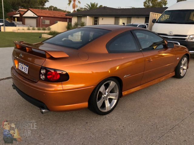 2005 HOLDEN MONARO CV8Z 4 SPEED AUTOMATIC COUPE