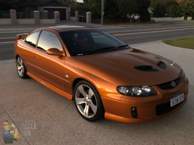 2005 HOLDEN MONARO CV8Z 4 SPEED AUTOMATIC COUPE