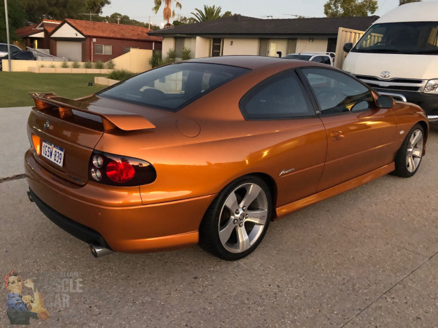 2005 HOLDEN MONARO CV8Z 4 SPEED AUTOMATIC COUPE