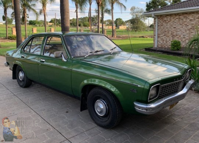 1974 HOLDEN TORANA SL LH 3 SPEED AUTOMATIC SEDAN