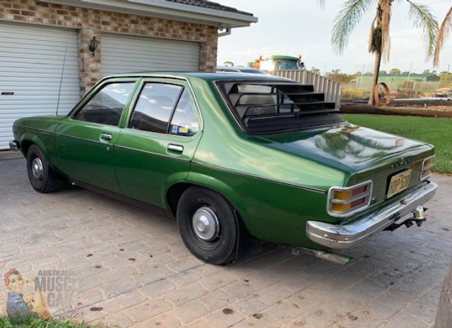 1974 HOLDEN TORANA SL LH 3 SPEED AUTOMATIC SEDAN