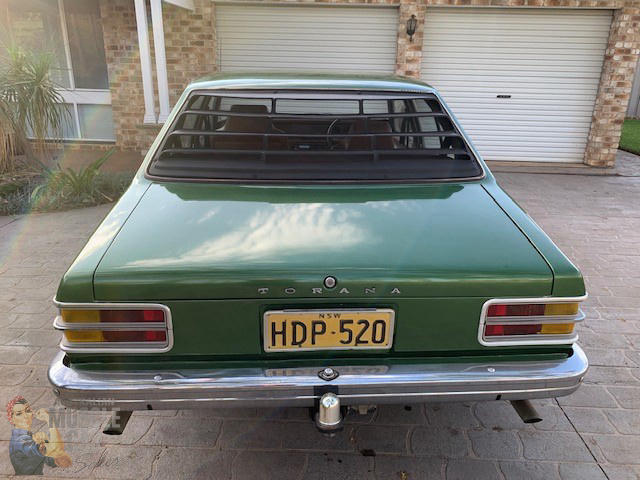 1974 HOLDEN TORANA SL LH 3 SPEED AUTOMATIC SEDAN