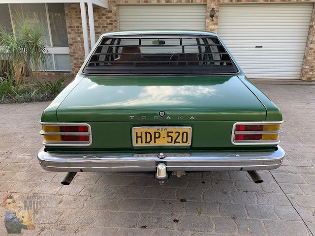 1974 HOLDEN TORANA SL LH 3 SPEED AUTOMATIC SEDAN