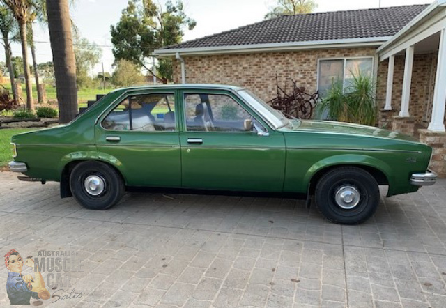 1974 HOLDEN TORANA SL LH 3 SPEED AUTOMATIC SEDAN