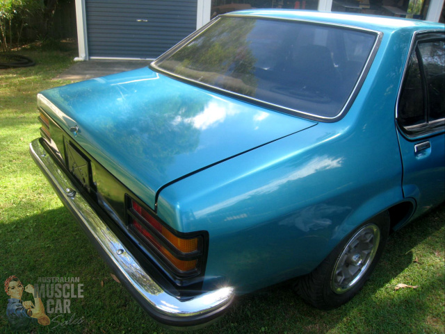 1974 HOLDEN TORANA LH SLR 4 SPEED MANUAL SEDAN