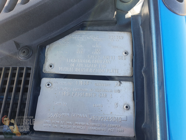 2002 TICKFORD AU TE50 4 SPEED AUTOMATIC SEDAN