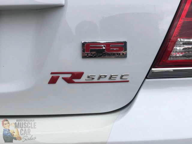 2007 FPV F6 BFII TYPHOON 6 SPEED MANUAL SEDAN
