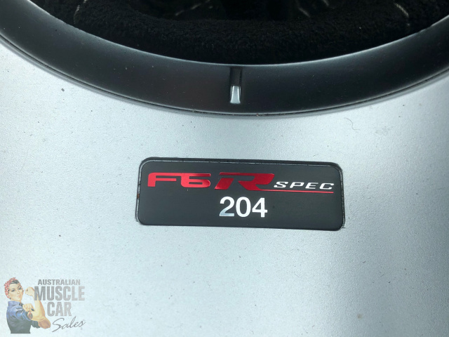 2007 FPV F6 BFII TYPHOON 6 SPEED MANUAL SEDAN