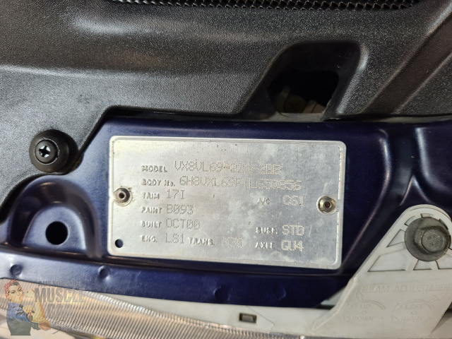 2000 HDT VX COMMODORE CSV CORSA VOLANTI 5000I 4 SPEED AUTOMATIC SEDAN