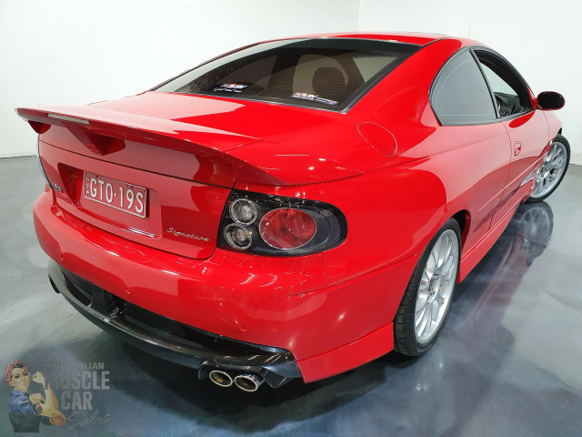 2006 HSV GTO SIGNATURE COUPE 4 SPEED AUTOMATIC COUPE