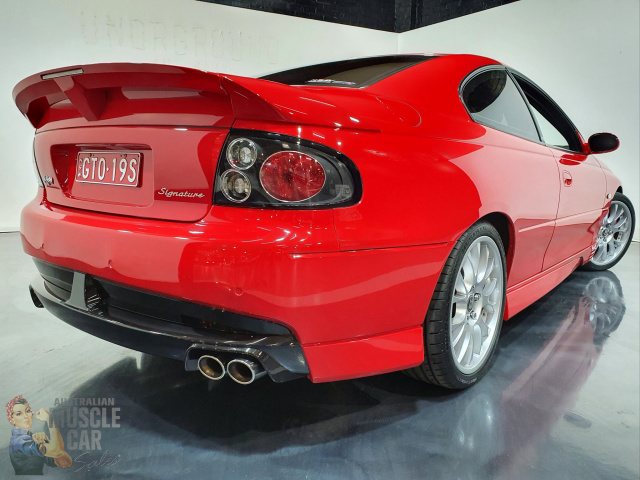 2006 HSV GTO SIGNATURE COUPE 4 SPEED AUTOMATIC COUPE