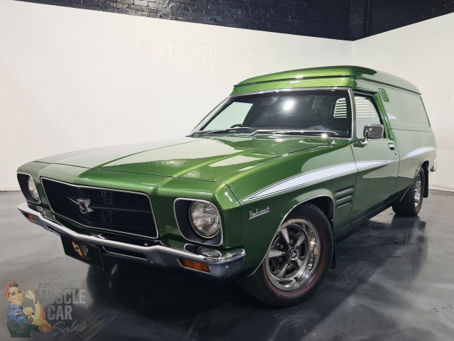 1974 HOLDEN SANDMAN HQ 4 SPEED MANUAL PANEL VAN