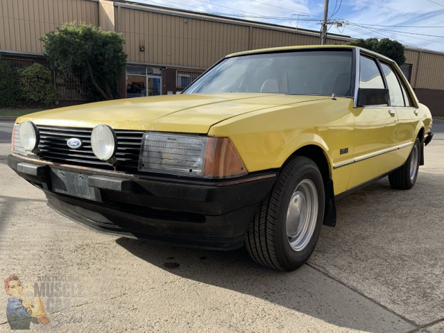 1980 FORD FALCON POLICE INTERCEPTOR XD 4 SPEED MANUAL SEDAN