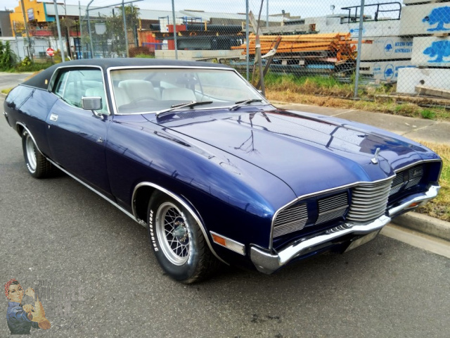 1973 FORD LANDAU XB 3 SPEED COUPE