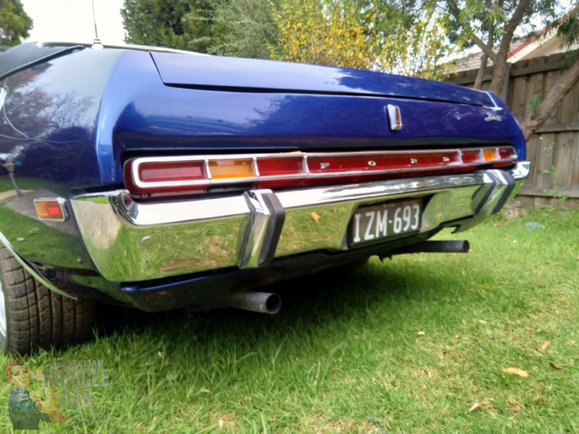 1973 FORD LANDAU XB 3 SPEED COUPE