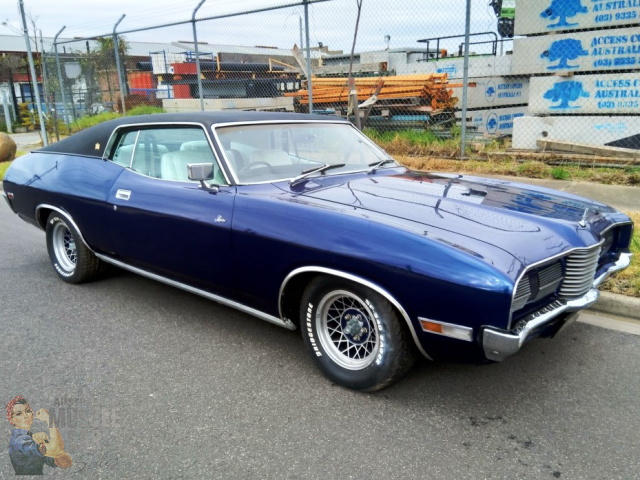 1973 FORD LANDAU XB 3 SPEED COUPE