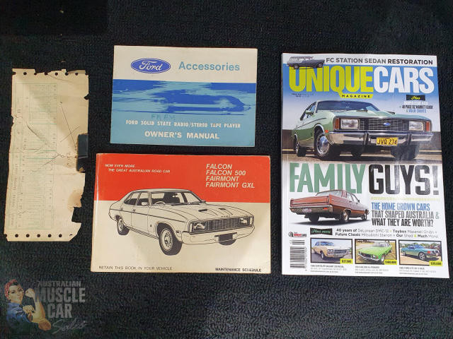 1978 FORD FAIRMONT XC 3 SPEED AUTOMATIC SEDAN