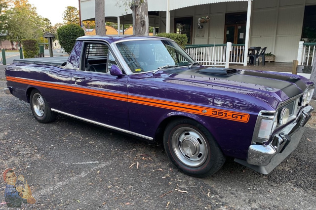 1970 FORD FALCON XY GT REPLICA 5 SPEED MANUAL UTILITY