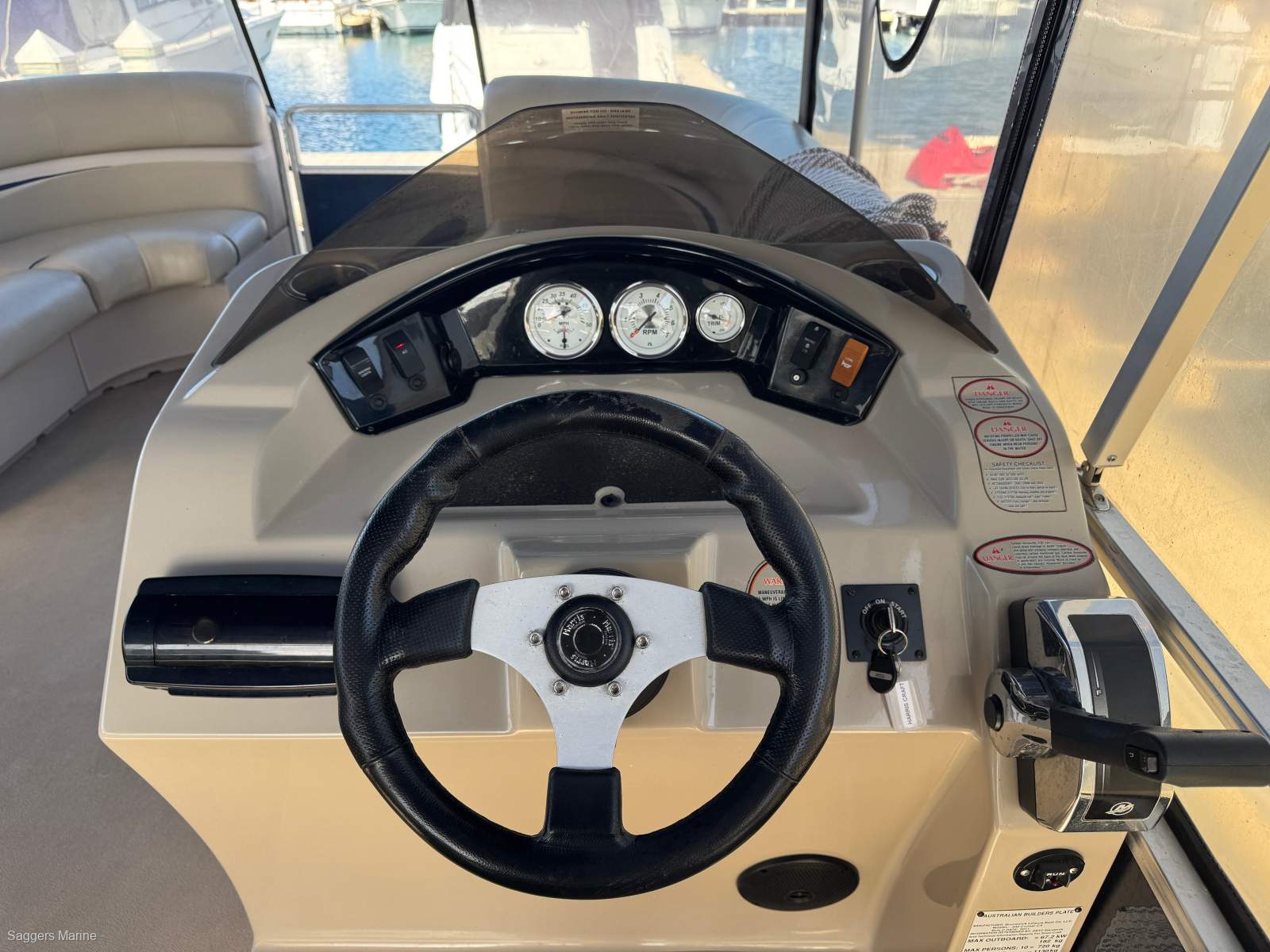 2012 HARRISCRAFT CX 200 PONTOON BOAT