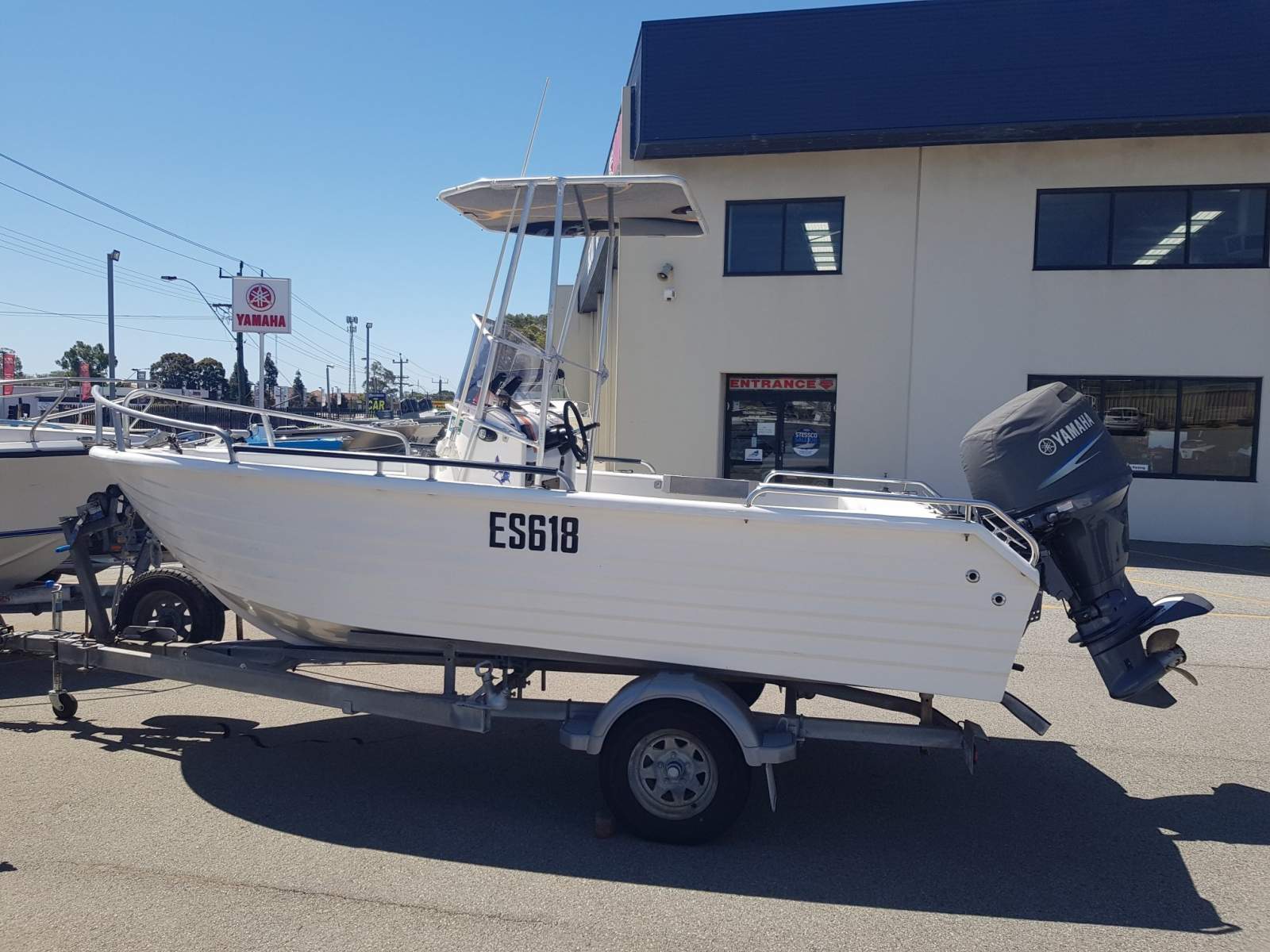 2013 POLYCRAFT BRUMBY 4.80M CENTRE CONSOLE