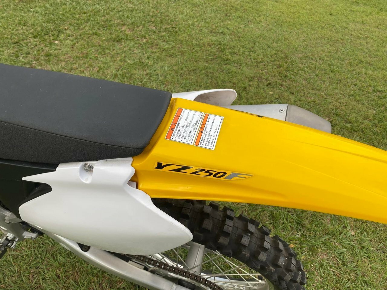 2005 YAMAHA YZ250F 50TH ANNIVERSARY MOTOCROSS