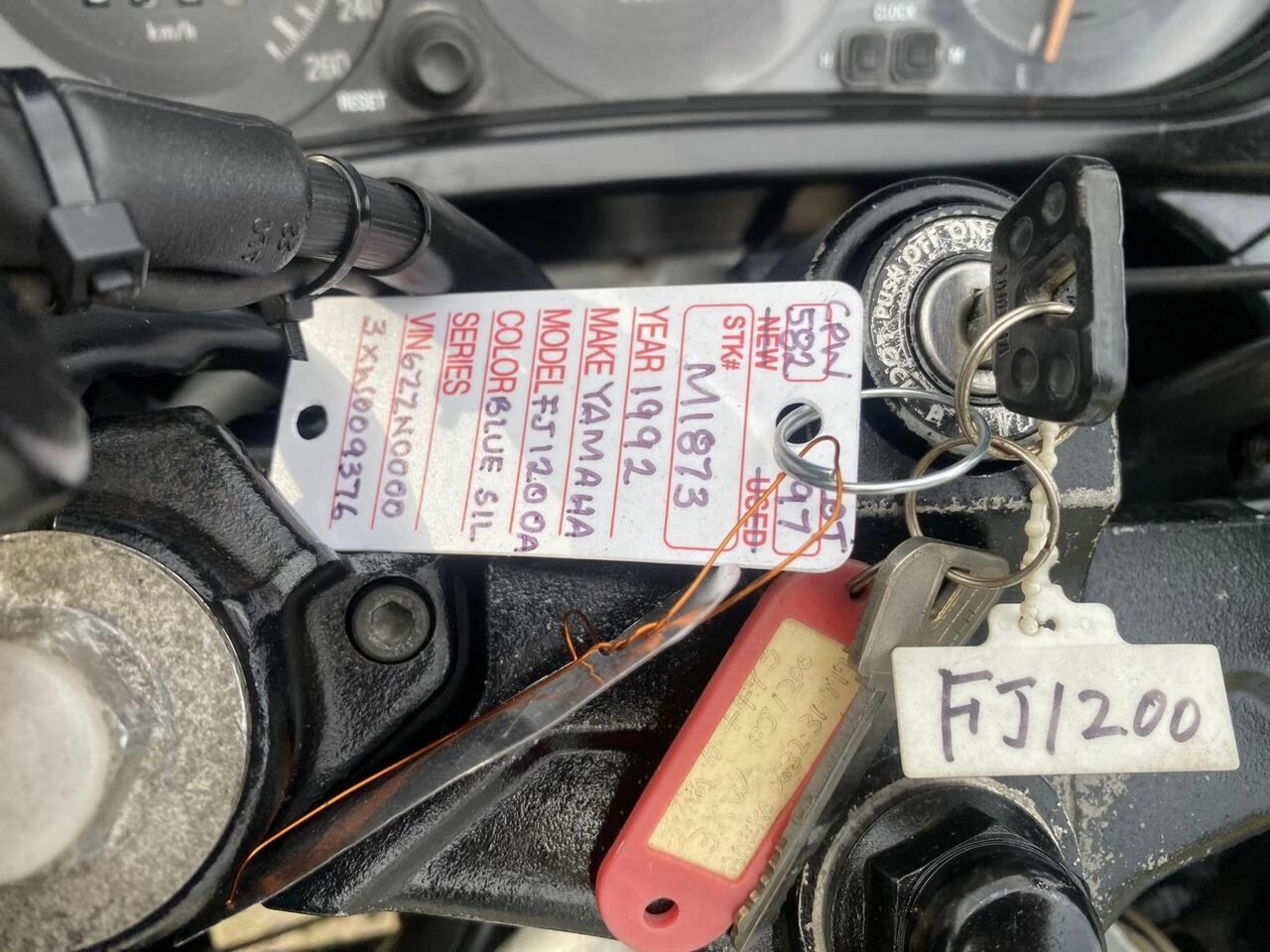 1992 YAMAHA FJ1200 ROAD