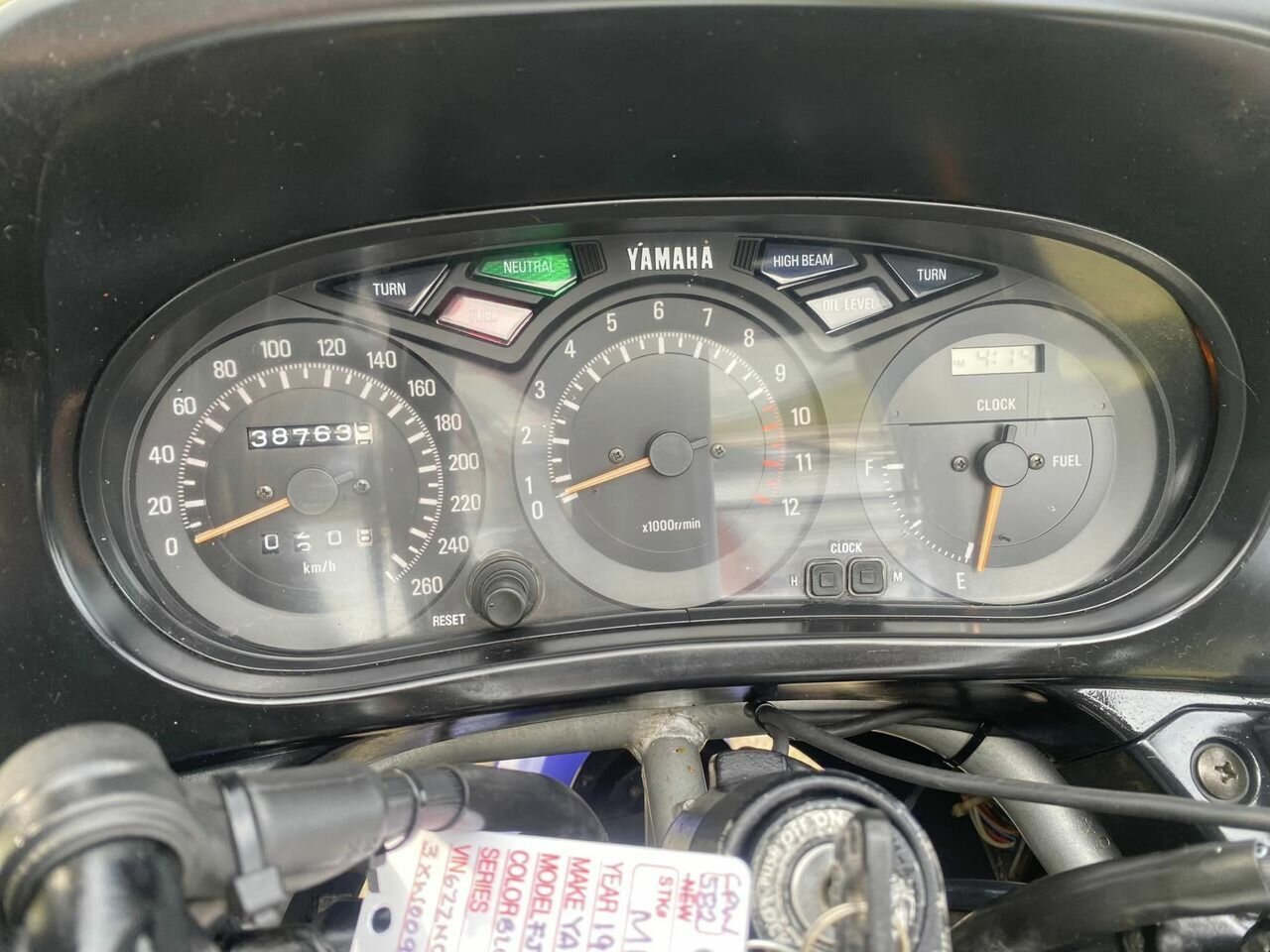 1992 YAMAHA FJ1200 ROAD