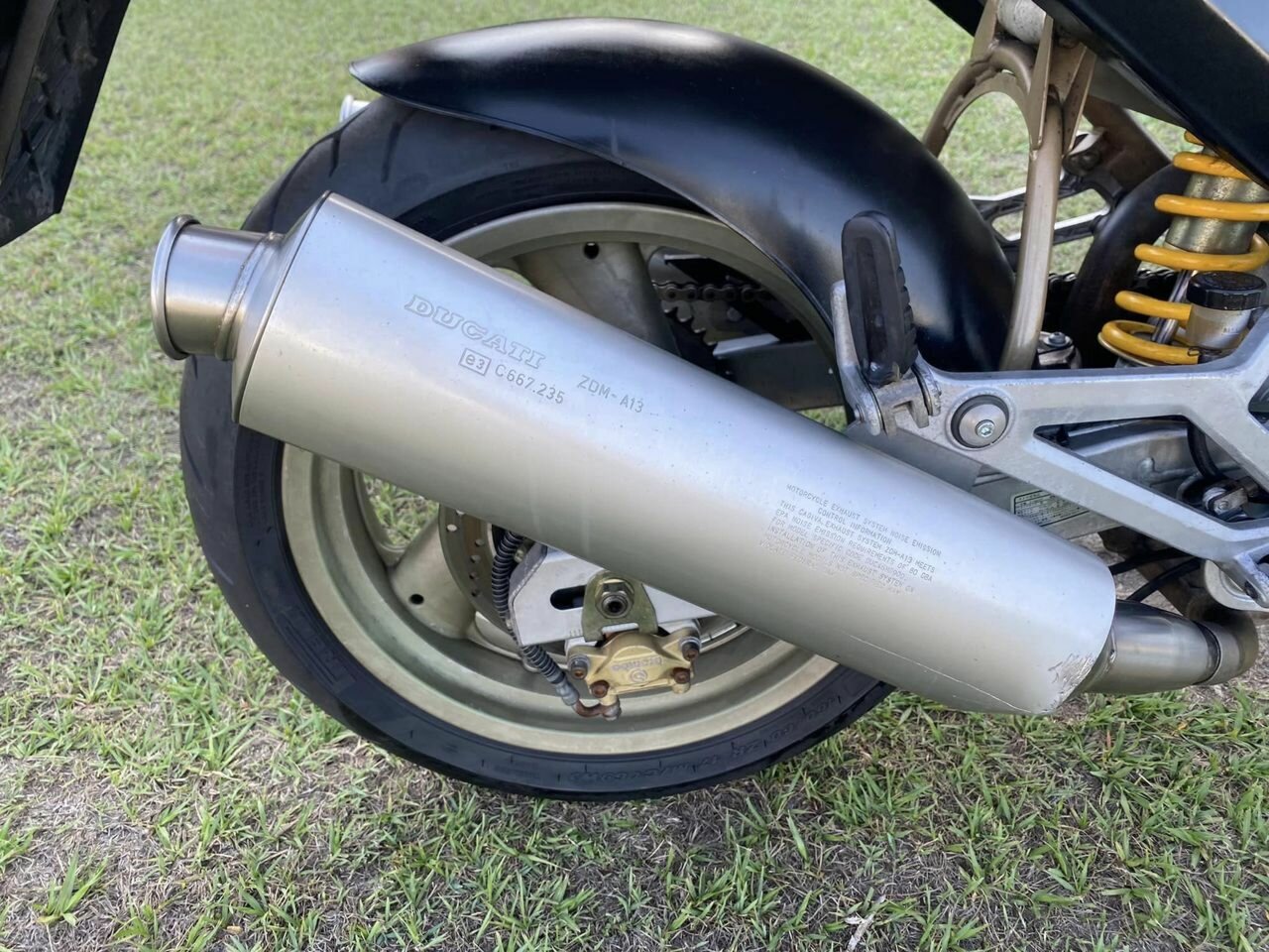 1996 DUCATI MONSTER 400 ROAD
