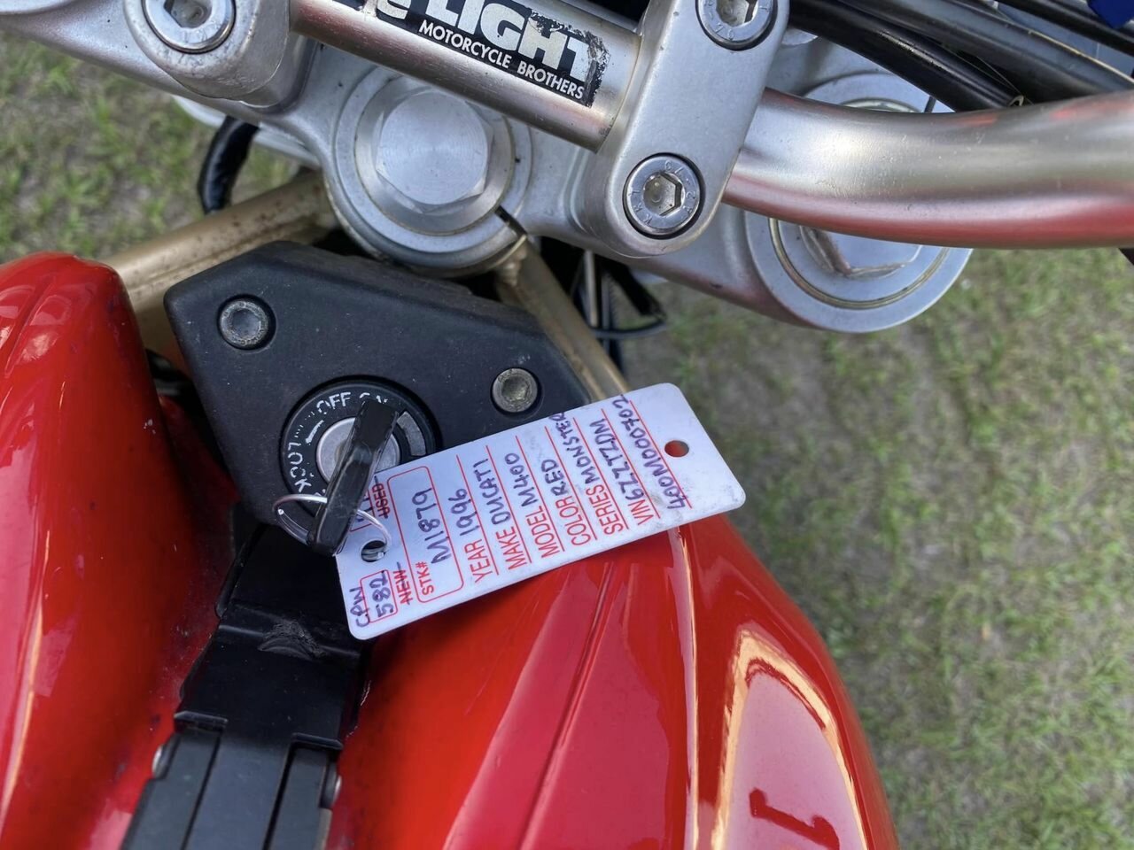 1996 DUCATI MONSTER 400 ROAD