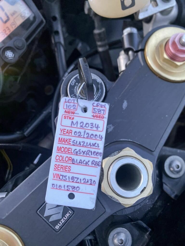 2003 SUZUKI GSX-R1000 SPORTS
