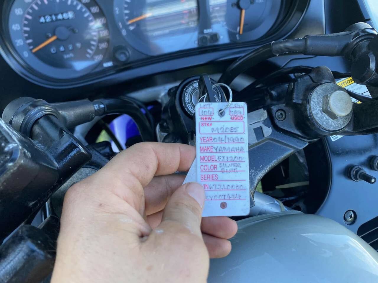 1990 YAMAHA FJ 1200 ROAD