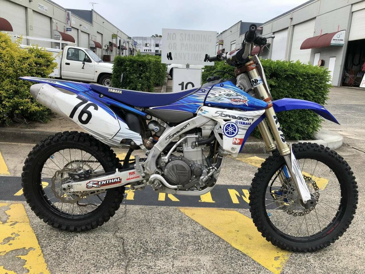 2012 YAMAHA YZ450F MOTOCROSS