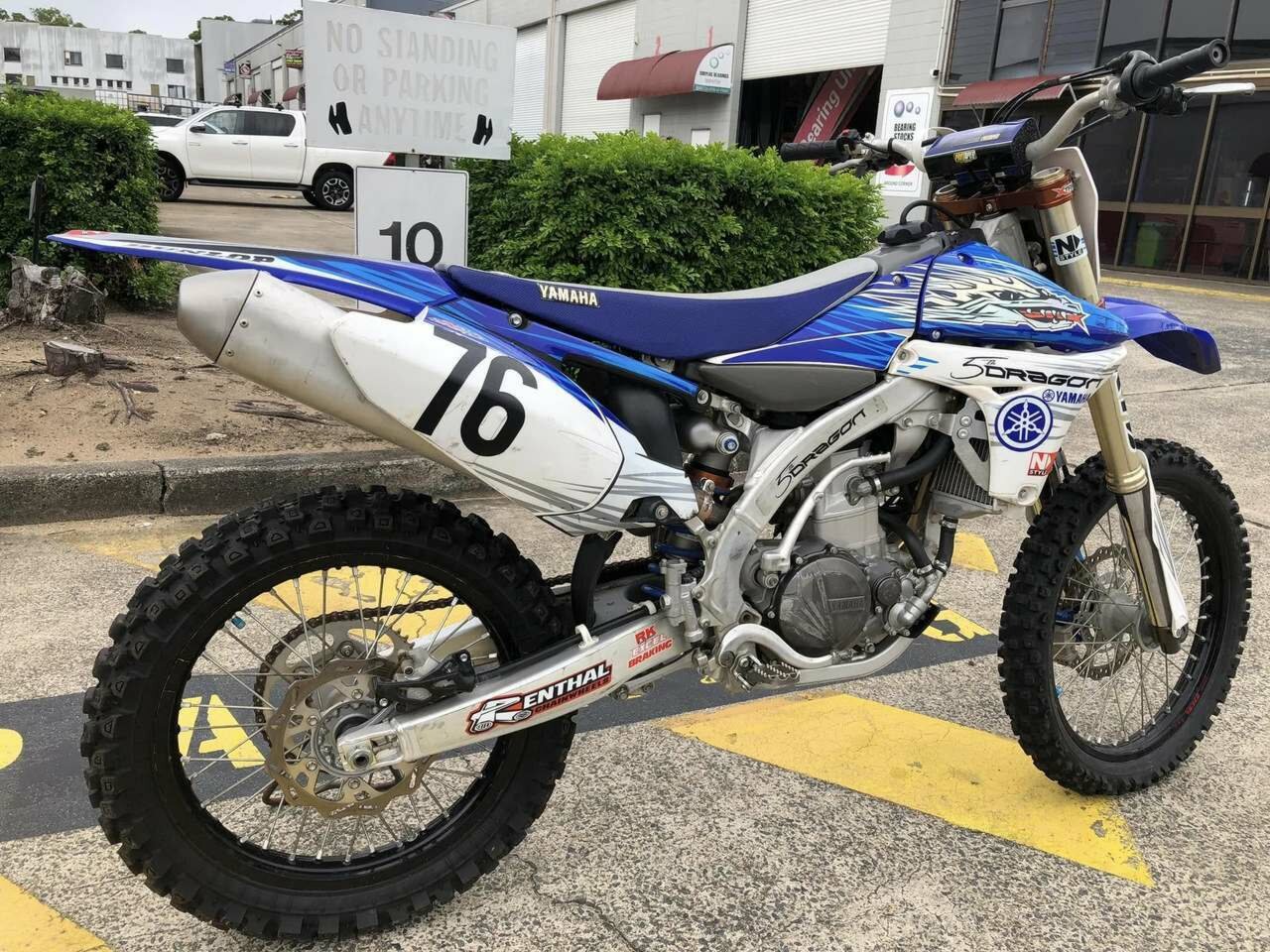 2012 YAMAHA YZ450F MOTOCROSS