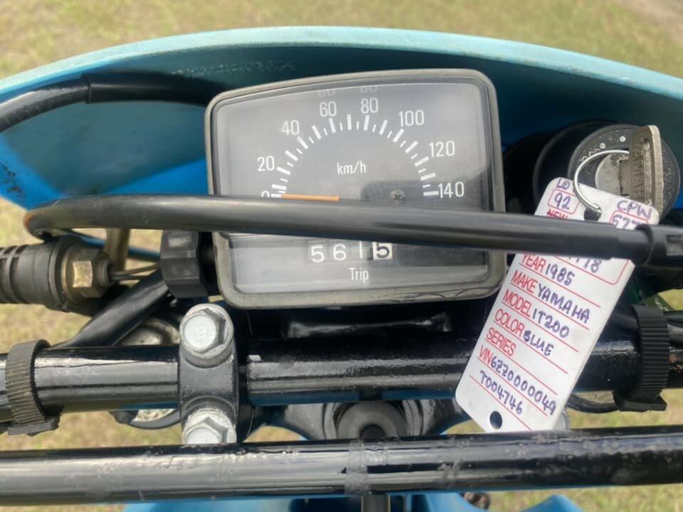 1985 YAMAHA IT200 ENDURO
