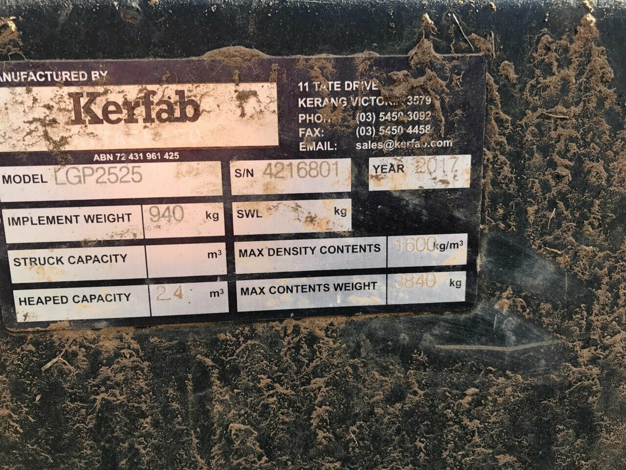 2017 CASE 621F LOADER