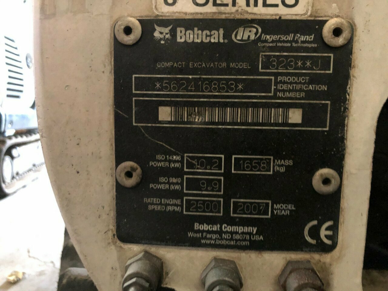 2007 BOBCAT 323