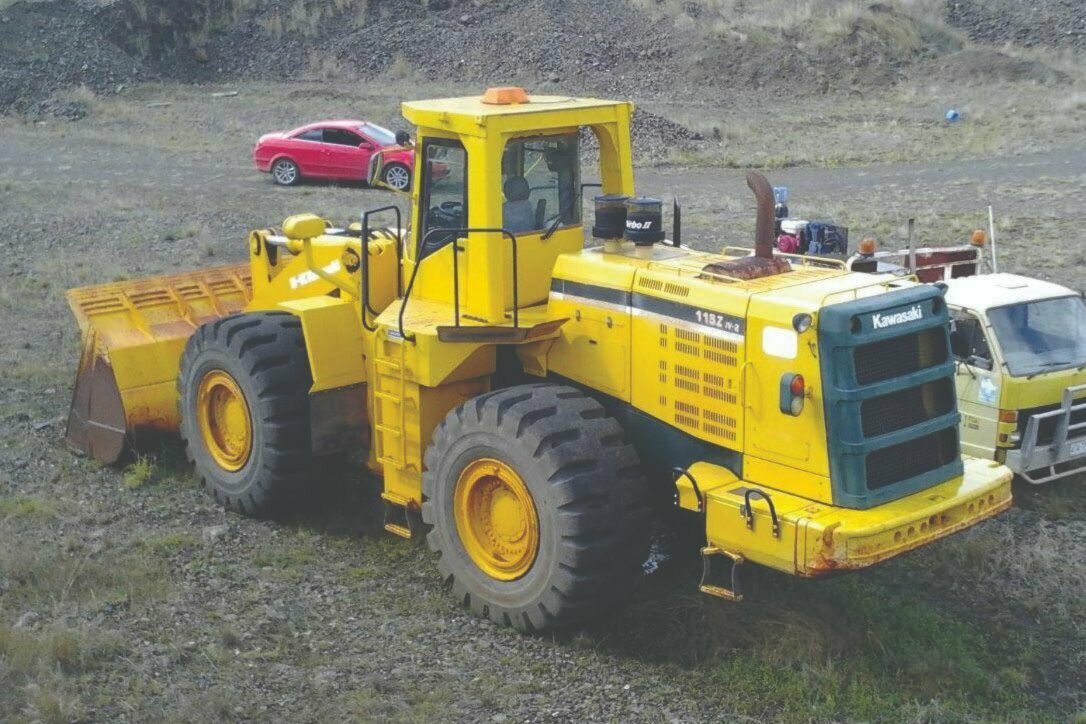 KAWASAKI 115Z-2 LOADER