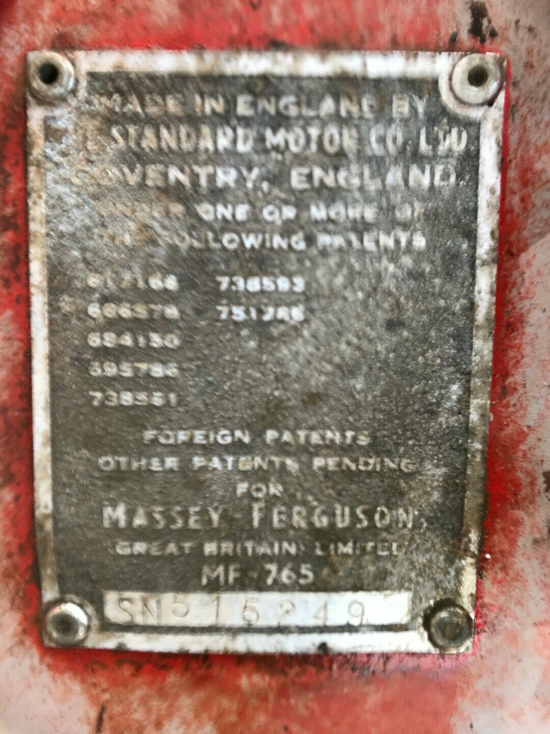 MASSEY FERGUSON 65