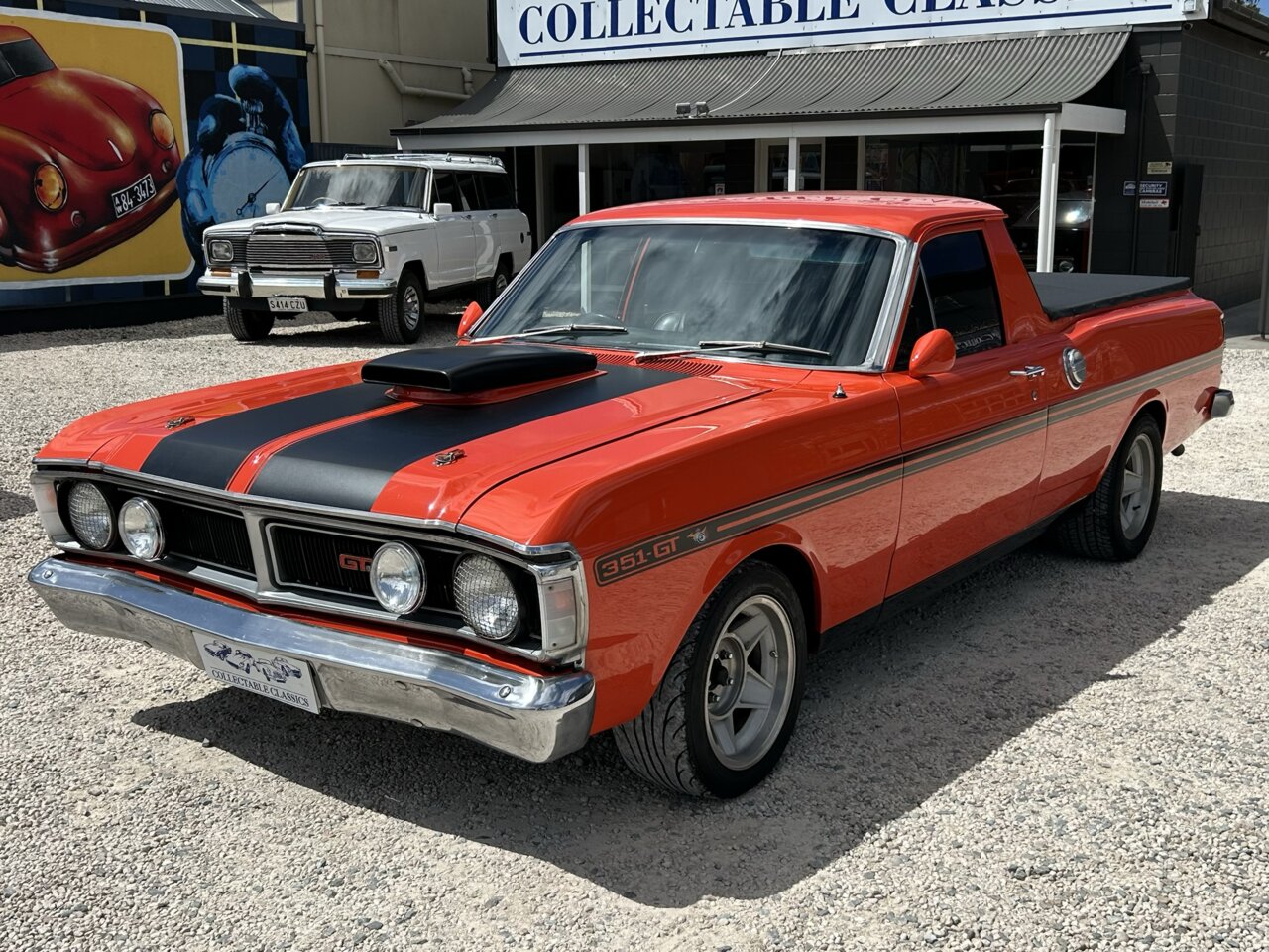 1971 FORD FALCON XY 500 GT TRIBUTE 4 SP MANUAL 2D UTILITY