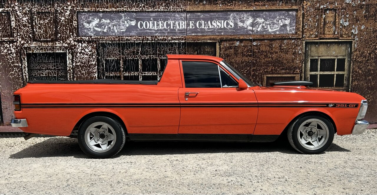 1971 FORD FALCON XY 500 GT TRIBUTE 4 SP MANUAL 2D UTILITY