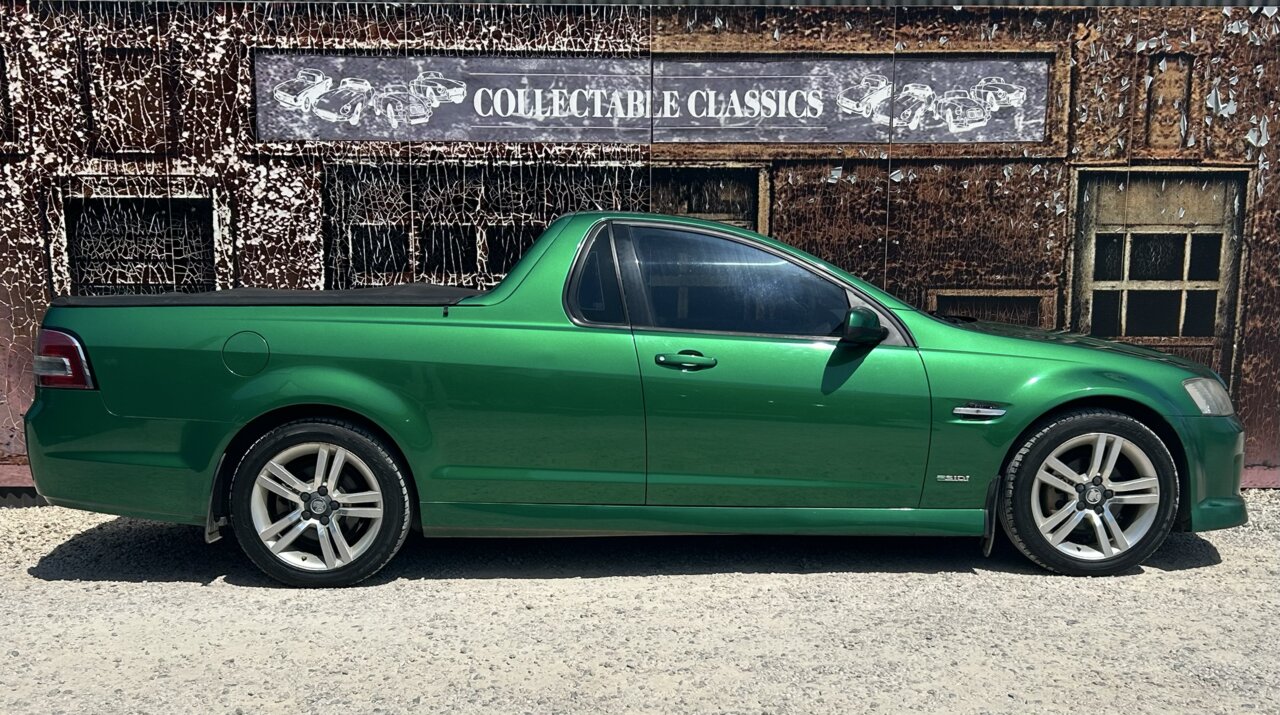 2010 HOLDEN COMMODORE UTE VE SV6 6 SP MANUAL 2D UTILITY