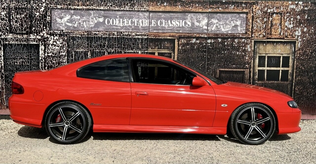 2002 HOLDEN MONARO V2 CV8 4 SP AUTOMATIC 2D COUPE