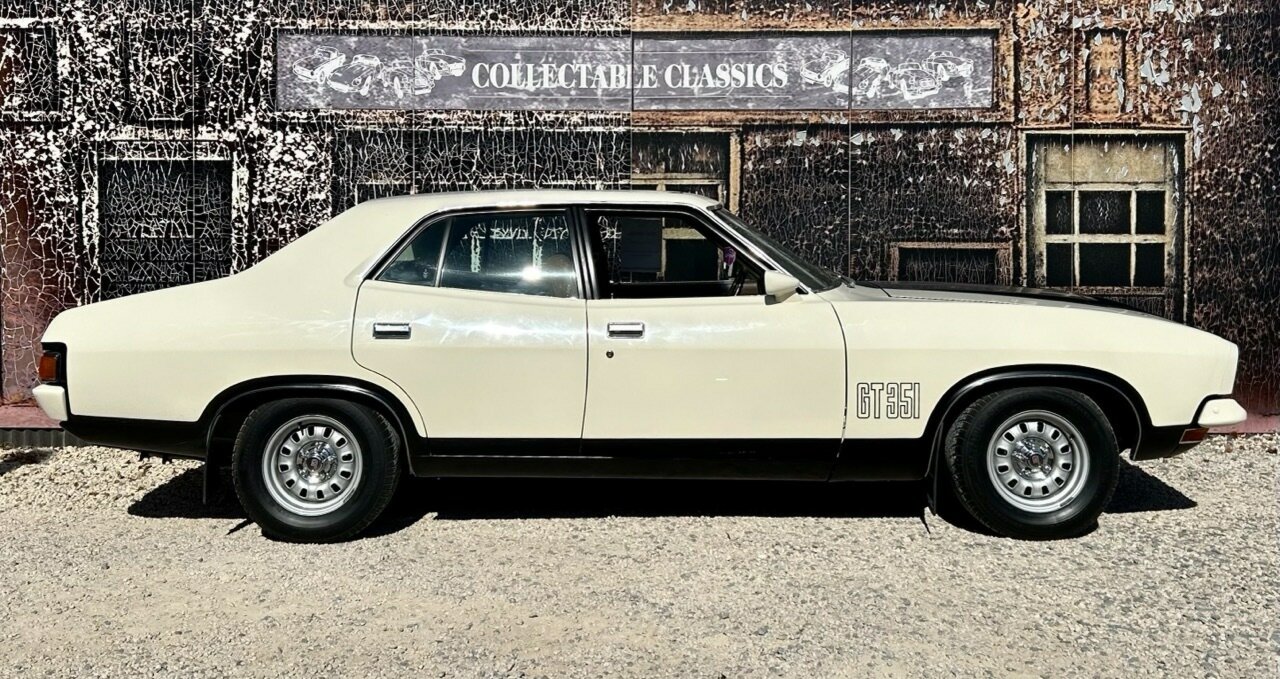 1974 FORD FALCON XB GT 351 3 SP AUTOMATIC 4D SEDAN
